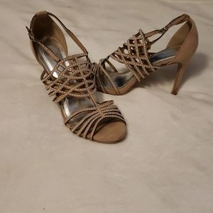 Tan heels size 10